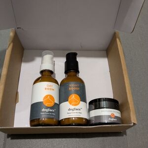 Dogface Skincare Set - Day Boost, Night Boost and Eye Cream